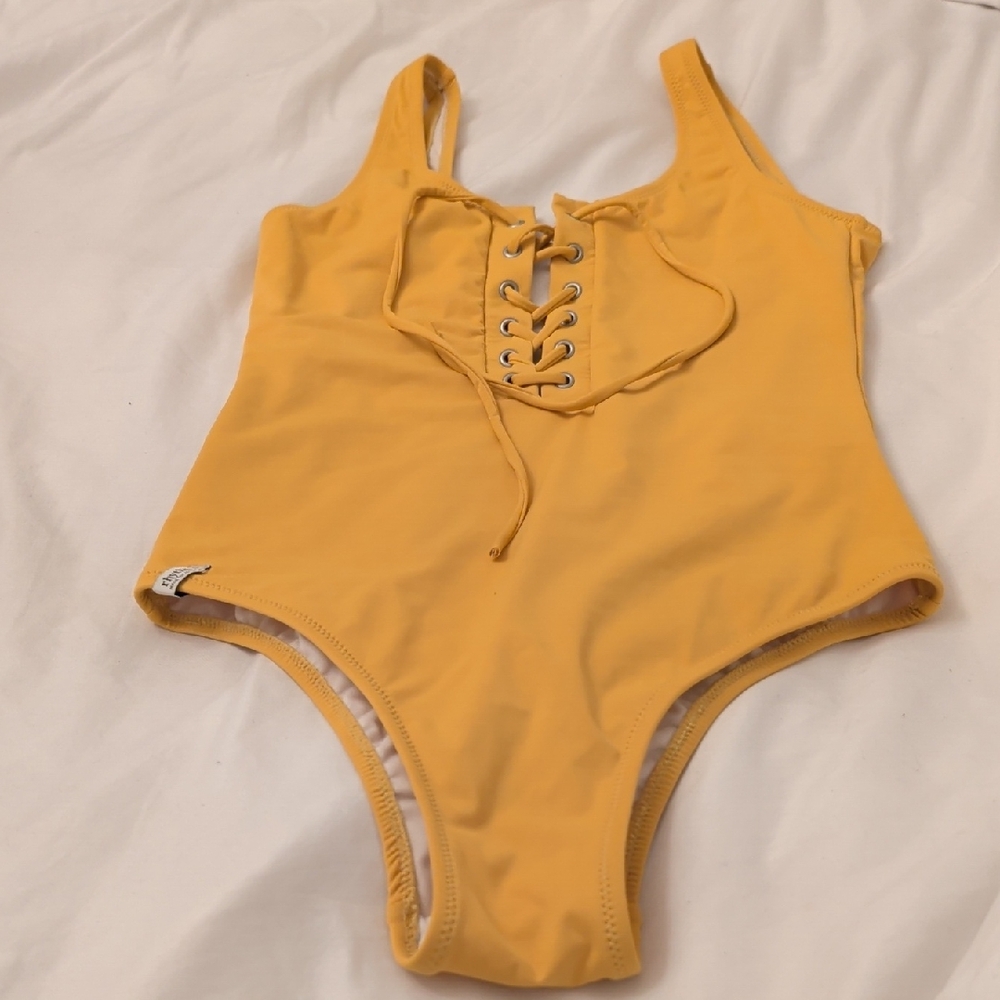 Rhythm Mustard Swimwear